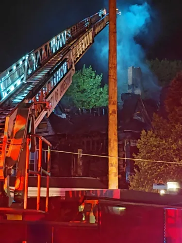 Fire destroys Prendergast Ave. home